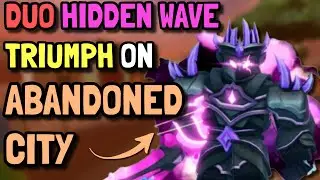 DUO HIDDEN WAVE TRIUMPH ON ABANDONED CITY | Roblox Tower Defense Simulator TDS