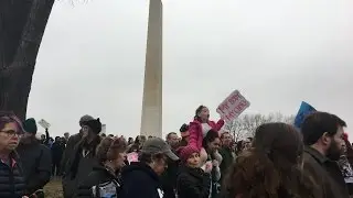 Women's March on Washington- Sights, Sounds & Signs- Jan 21 Protest against Donald Trump