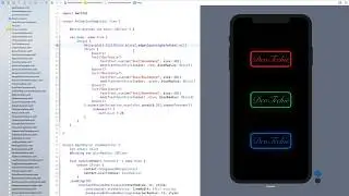 Neon Glow View Modifier with Animation SwiftUI