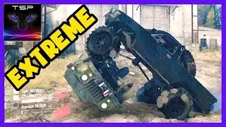 SpinTires Mudrunner ► Toyota Hilux Extreme Offroader & Mercedes 4x4