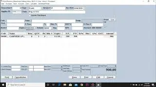 PASHA TECH - POS - DEMO 3 - PURCHASES