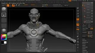 Zbrush Character Production Tutorial 12 Torso Straps