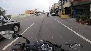 Kymco VJR110 Scooter Top Speed City Run