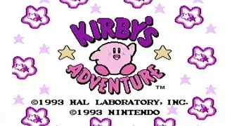 Kirby's Adventure (Nintendo, 1993) - NES Gameplay