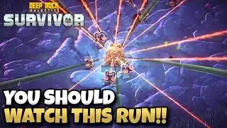 The Luckiest Deep Rock Galactic Survivor Run Ever!