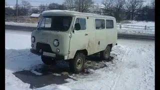 Начало постройки Буханыча  31 колеса Forward Safari 500, подняли на 11см