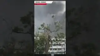 IDF strikes in Beit Lahiya, northern Gaza.