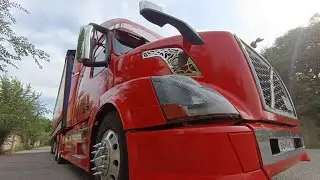 Вольво ВНЛ 670 проснулся, покушал, поехал, приехал /// завершение рейса
