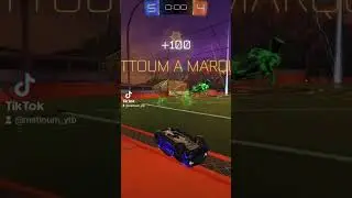 Insane Corner Read / Rocket League #rocketleague #rl #pc #youtubeshorts #rlclip #shorts #viral