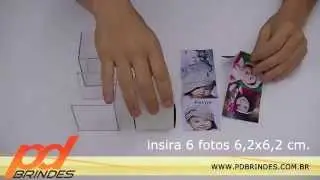 foto cubo 6,2 cm. para personalizar | pd brindes