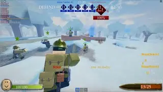 Roblox WW1 Entrenched (Lake Naroch 1916) Gameplay 4K HDR No Commentary