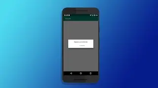 Android App implementar un Alert Dialog (Cargando...)