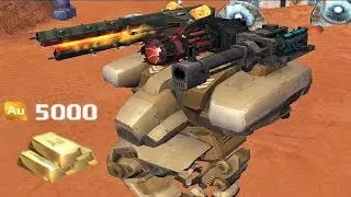 Walking War Robots Purchasing the Fury [5000 Gold] and Gameplay