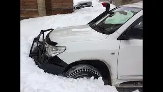Toyota Land Cruiser 205  установка силового бампер  Ironman 4x4  Kaymar