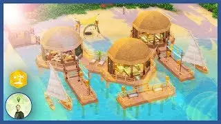 Tiki Paradise | The Sims 4 Island Living Speed build