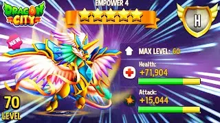 Max upgrade for High Ethereal Dragon in Dragon City 2024! 😱