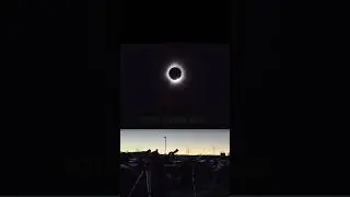 Total Eclipse 2024 in Sherbrooke City, Canada