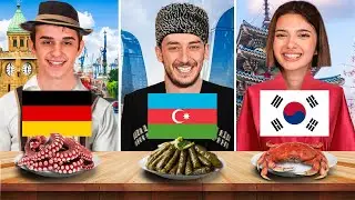 YABANCI ÜLKELERİN POPÜLER YEMEKLERİNİ DENEDİK! 