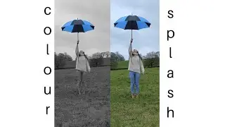 How to colour splash on snapseed?