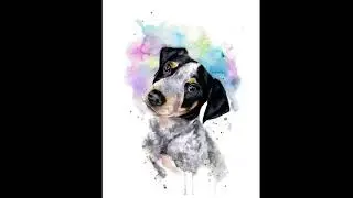 Watercolor Animal Portrait