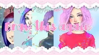 ♥ DRAW THIS AGAIN ! [SPEED PAINTING] NEW YEAR 2017 / xmas ART {ps cs 6}