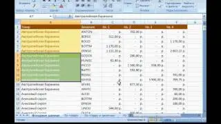 Microsoft Excel Урок 16  Форматирование встроенными стилями