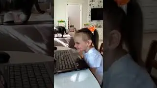 A 4 year old blind Russian girl is Learning English via Telegram.