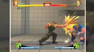 SSFIVAE: Guile 31-hit Combo