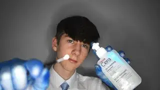 Fastest ASMR Dermatologist Check-up
