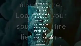You're the best version of yourself.