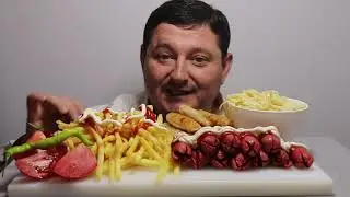 ASMR  SOSİSLİ PATATES AMAZİNG SLEEP ASMR