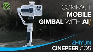The ZHIYUN CINEPEER CQ5 is a compact gimbal with AI!