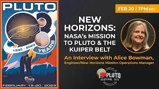 New Horizons: NASA’s Mission to Pluto and the Kuiper Belt, by Alice Bowman | I Heart Pluto Festival