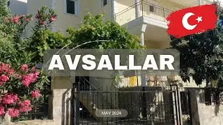 🇹🇷Turkiye. Avsallar. Walking. May 2024 #avsallar #alanyaavsallar  #walkingvideo #авсаллар