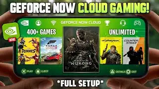 🚀 GeForce Now Cloud Gaming on Mobile! - Full Setup & Best Settings | Play High-End PC Games Anywhere