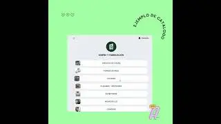 CREACION DE CATALOGO ONLINE PARA EMPRENDEDORES