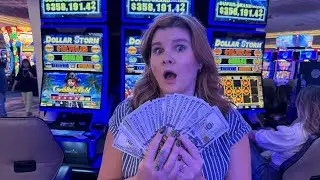 My Best Session EVER on Dollar Storm! Jackpot Handpay!