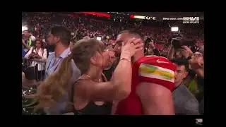 They’re so cute! #taylorswift #superbowl #superbowl58 #taylorandkelce #swiftiesforever