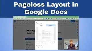 Pageless Layout in Google Docs