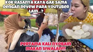 RASANYA YANG BENER GIMANA YA?‼️salembrot pertama kali nyobain makan siwalan‼️