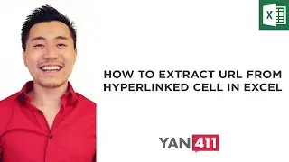 How to Extract URL from Hyperlinked Cell in Excel