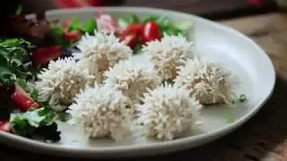 Make It Easy:Chicken Rice Ball