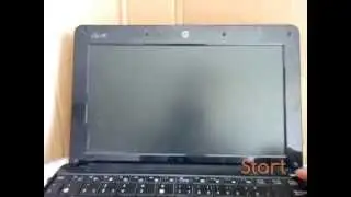 Asus Eee Pc R105D Boot up