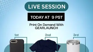 Start Print On Demand With Gearlaunch.