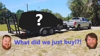 Picking up our FIRST project vehicle!