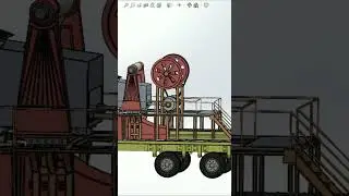 Solidworks Design Of Crusher Machine || @solidworks @dassaultsystemes @fusion360 @autodesk