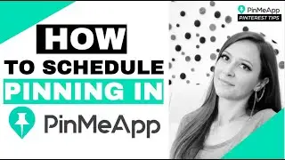 How to schedule pinning in PinMeApp?