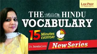 Boost Your Vocabulary for CLAT Exam | Vocabulary Booster Series - #77 | Law Prep Tutorial