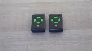 27 Mhz an 27 Mhz | Hörmann Handsender anlernen |  (grüne Tasten / grüne Tasten)
