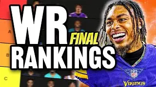 Updated Top 45 Wide Receiver Rankings for 2024 Fantasy Football